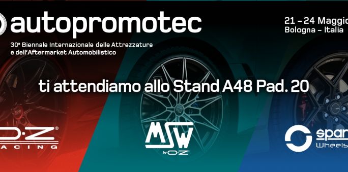 OZ sarà presente ad Autopromotec 2025